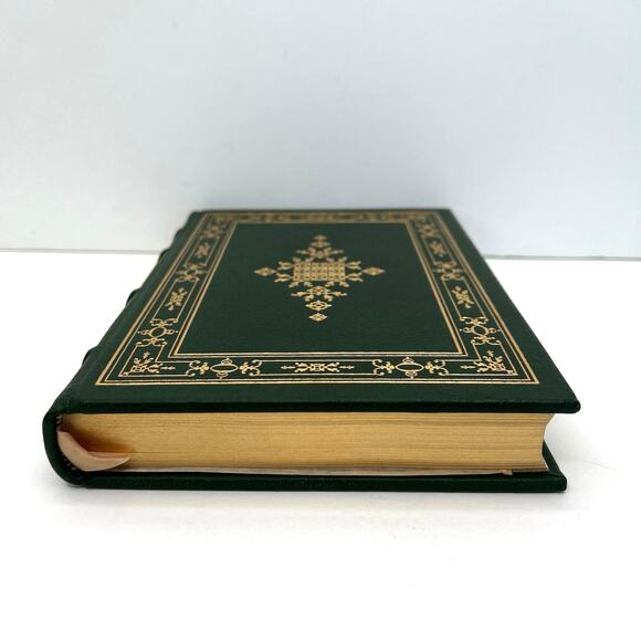 SIGNED A Bell for Adano by John Hersey Leather Patriotism Humanity. - Picture 6 of 14